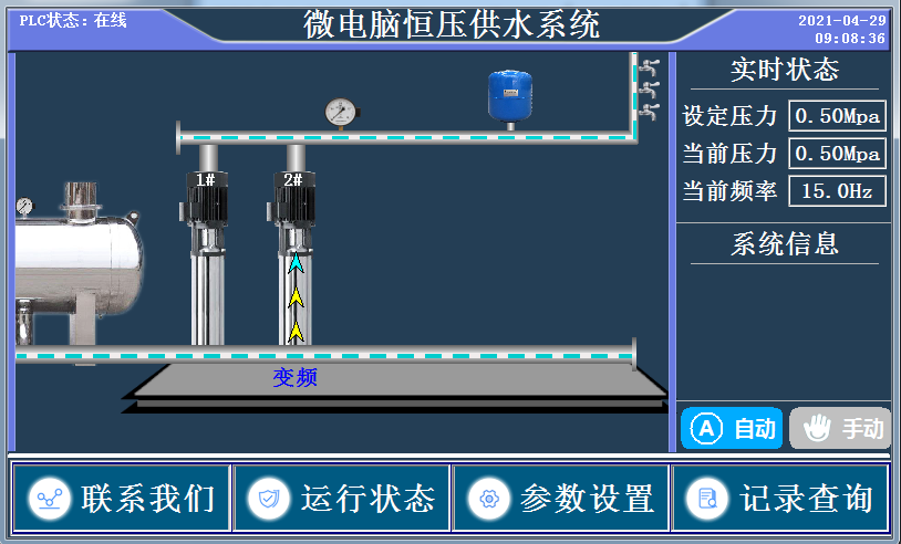 无负压变频控制柜