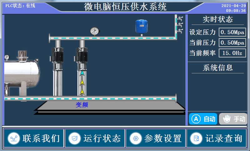 无负压变频控制柜