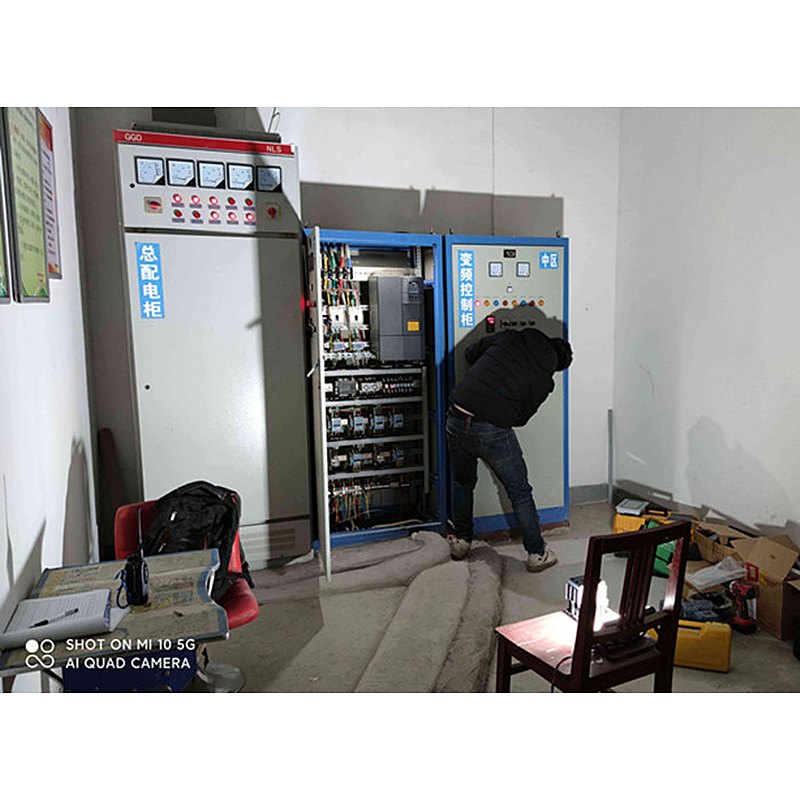 变频控制柜升级改造后 变频控制柜升级改造后